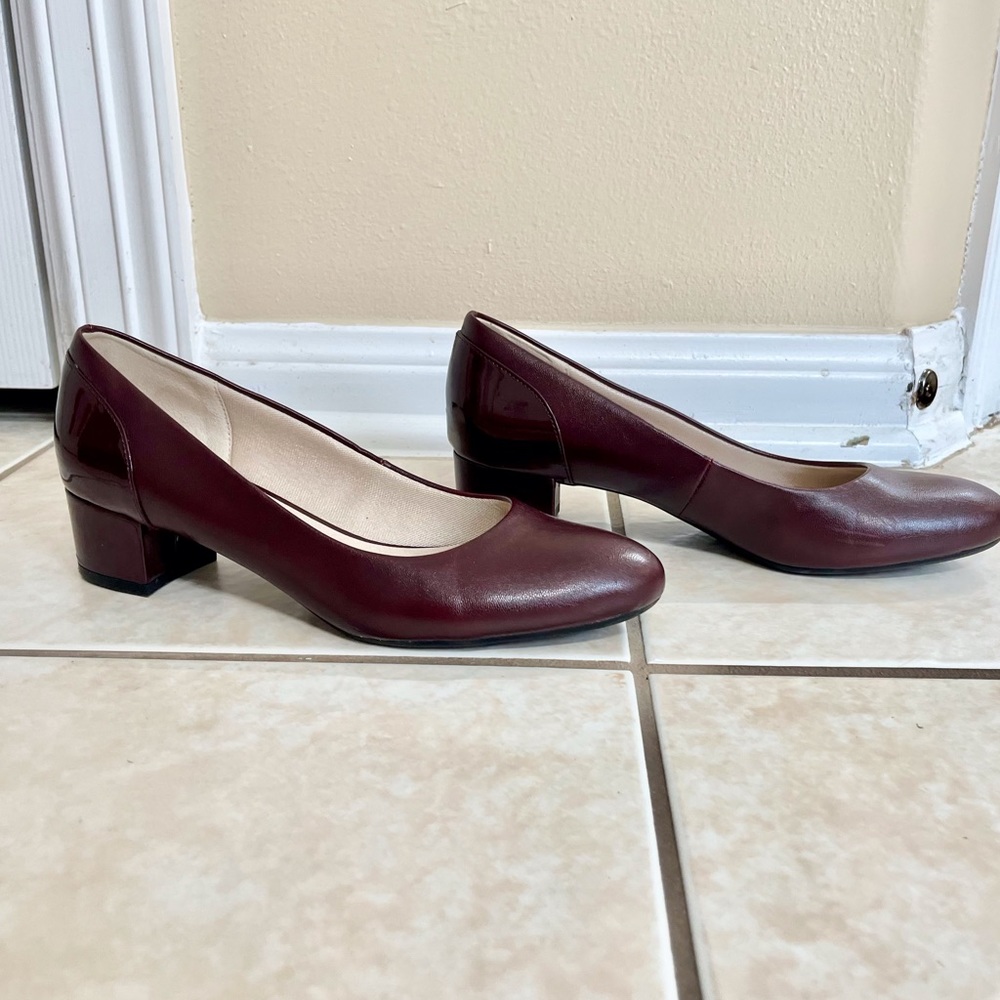 LifeStride Erica block heel pumps size 8
